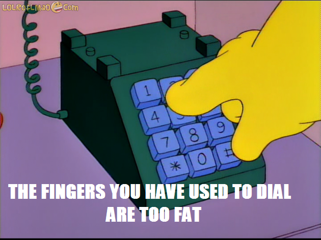 Fat Fingers